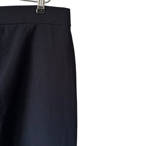 Susan Graver Weekend Size XL Pull On Pant Black Cotton Blend Stretch Comfort - Picture 9 of 16